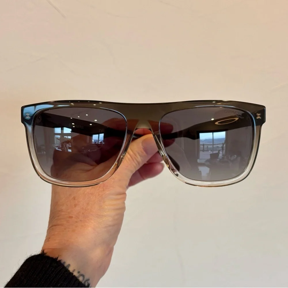 CARRERA Unisex Black and Clear 267/S Sunglasses
